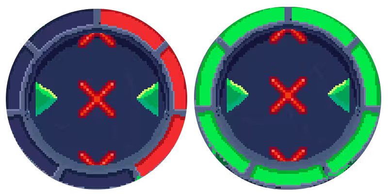 Falling Pickaxe single reel slot